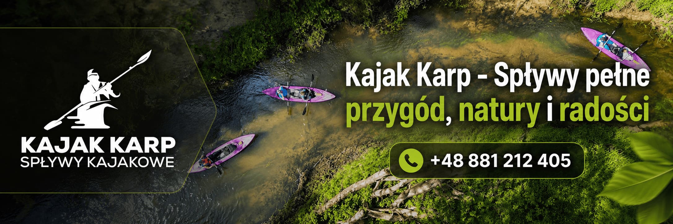 Spływy kajakowe Kajak Karp