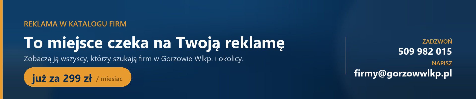 reklama w serwisie